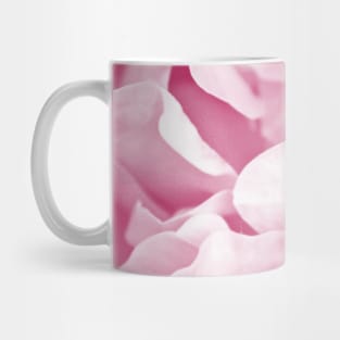 Pink Rose Petals Macro Mug